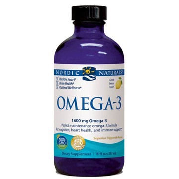 Omega-3 Lemon 8 oz by Nordic Naturals