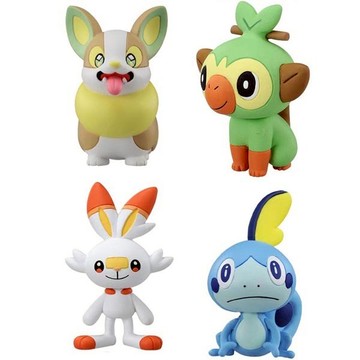 【Fun心玩】正版 精靈 寶可夢 公仔 神奇寶貝 來電汪 炎兔兒 淚眼蜥 敲音猴 PC14739 15453/54/55