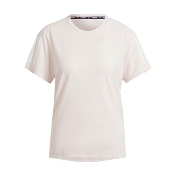 Adidas OTR B Tee IN1598 女 短袖 上衣 運動 慢跑 路跑 反光 吸濕排汗 透氣 米杏