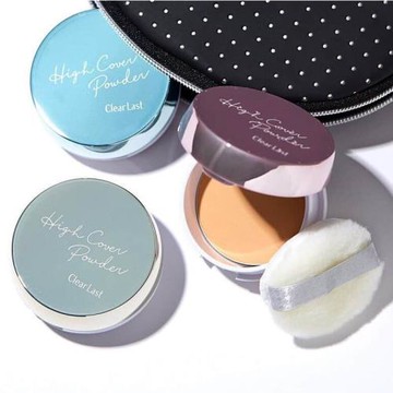 日本BCL CLEARLAST 保濕防曬遮瑕多效定妝蜜粉餅熱賣十年鎮店之寶