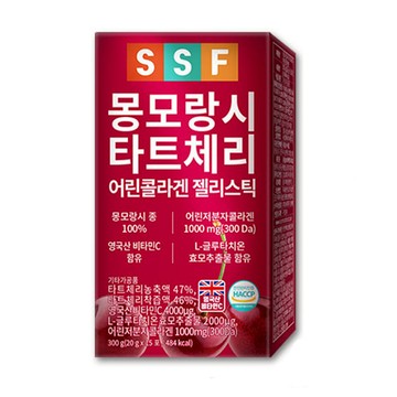 韓國 SSF 酸櫻桃膠原蛋白果凍 20g x 15包