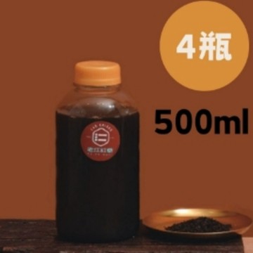 老江紅茶牛奶店 紅茶4瓶(500ml/瓶)