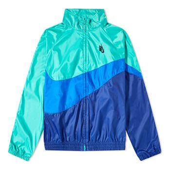 Nike Lab Heritage Jacket Kinetic Green Cobalt Blue