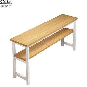 免運 附發票  辦公室桌椅 會議桌 培訓桌 培訓桌廠家直銷長條桌單雙人課桌培訓班書桌包郵長條窄桌子工廠現貨直銷 售後保障 全館八折 店長新品推薦 5h1110