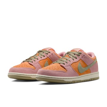 NIKE SB Dunk Low 橘粉卡其 復古 撞色 麂皮 休閒鞋 運動鞋 男鞋 HJ4135-600