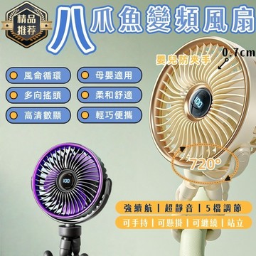 【隔日達不滿意包退】嬰兒車風扇 八爪魚風扇 推車風扇 手持風扇 小型電風扇 小電風扇 小风扇 手推車風扇 隨身風扇 夾扇