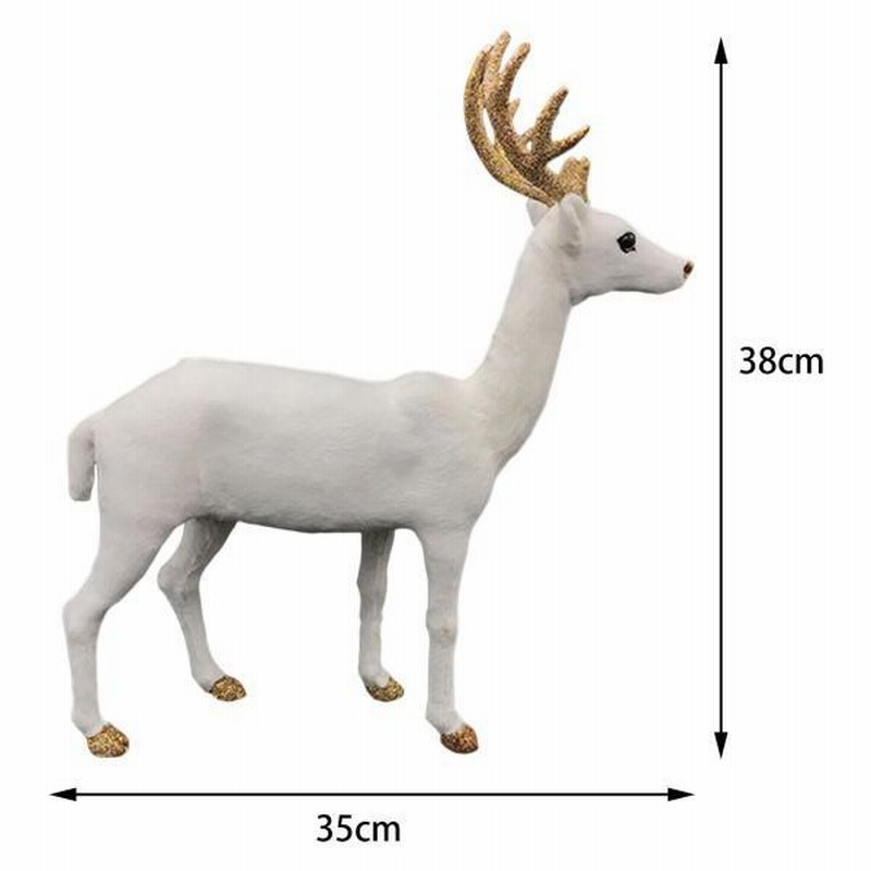 美品　スワロフスキー　鹿　置物　クリスタル　トナカイ　シカ 美品 スワロフスキー 鹿 置物 クリスタル トナカイ シカ