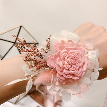幸福宣言 乾燥手腕花 婚禮/新娘/伴娘/求婚/婚紗 乾燥花 手腕花