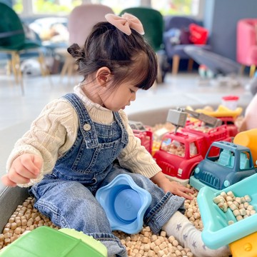 Bownita芭蕾霧紗手工蝴蝶結 - 芭蕾霧紗 French Blue
