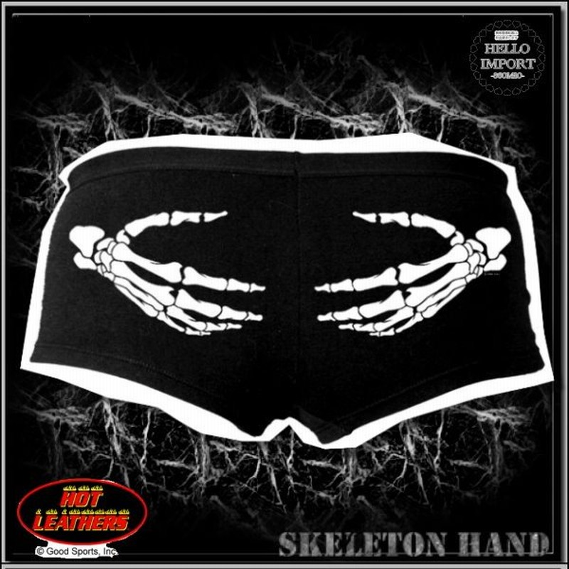 インポート ランジェリー ローライズショーツ 骸骨手スケルトンハンド柄 再入荷x2 Wob070 通販 Lineポイント最大0 5 Get Lineショッピング