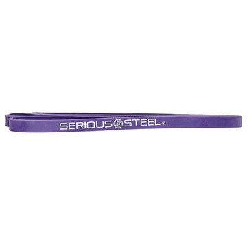 Serious Steel Fitness, 41 英寸彈力帶，紫色，1 件