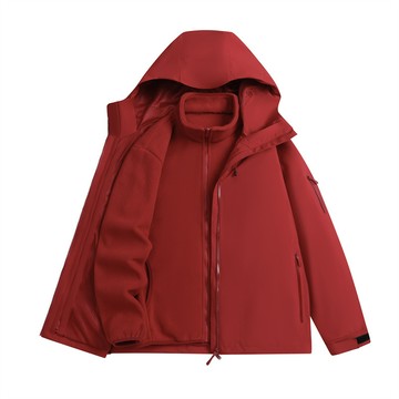 情侶款衝鋒衣三合一男女款外套多色防水防風75D雙經雙緯保暖