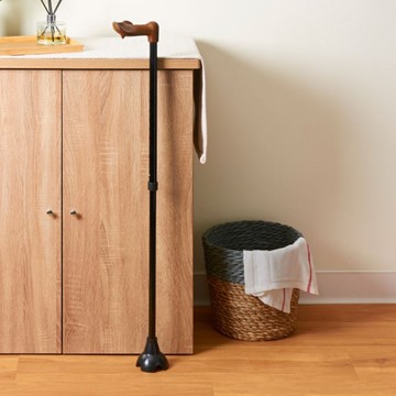 【Merry Sticks 悅杖】自行站立 人體工學手杖–紳士黑(右手用)