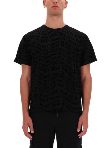 versace jeans couture cotton t-shirt