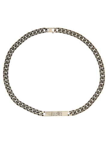 mm6 maison margiela chain necklace