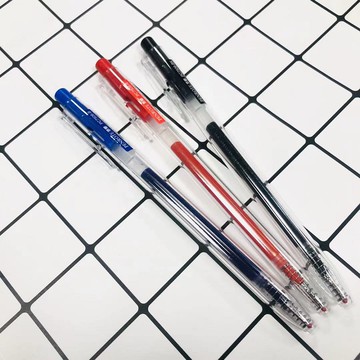 【龍品文創】筆樂 PC7506 Q5跳動中性筆-黑-12支入