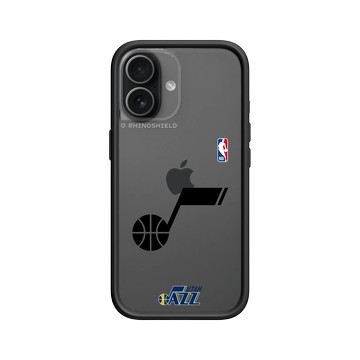 iPhone 17 Mod NX -邊框背蓋組合 (相機按鈕) 黑 - NBA - B&W-猶他爵士 Utah Jazz B&W - Dark
