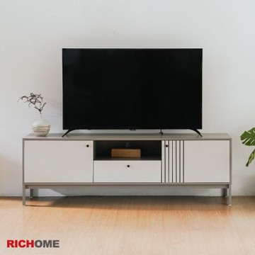 RICHOME 可莉亞奶油風6呎電視櫃W180xD40xH58CM