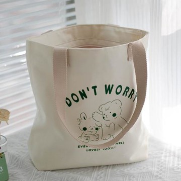 帆布包女手提單肩大容量上班布袋包中學生拎書裝書休閑春夏托特包