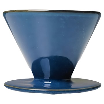 客噐 夜曜濾杯 湛放藍 陶瓷材質 台灣製  1個  單件