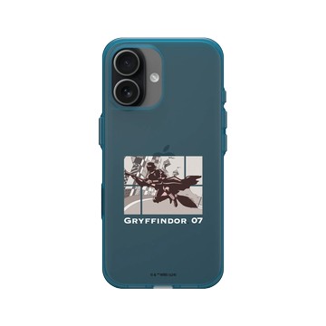 iPhone 17 Clear (相機按鈕) 夜幕藍 - 哈利波特 Harry Potter - 魁地奇- 葛來分多NO.07