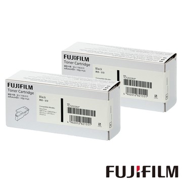 FUJIFILM 富士 CT202264原廠黑色碳粉匣2支超值組合