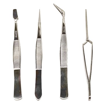 Pro'sKit 寶工 不銹鋼鑷子4支組 110~120mm  1組