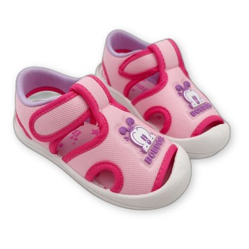 出清特價款 巴布豆台灣製造護趾涼鞋