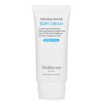 Muldream Muldream Premium Biome Sun 防曬霜 SPF50+/ PA++ 50ml/1.69oz-臉部防曬及古銅粉