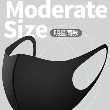 台灣現貨📣冰絲涼感口罩 立體口罩 運動口罩口罩 可水洗環保口罩 防塵 防風 透氣 海綿口罩 水洗口罩 明星同款口罩