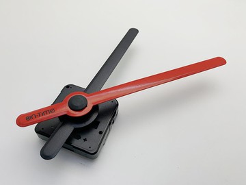 時鐘零件和時鐘指針 V2MH，黑，混合