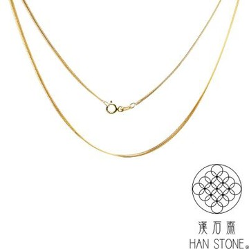 【漢石齋】義大利14K金項鏈(14英吋/38cm/0.43錢)