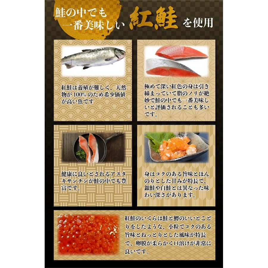 紅鮭親子ルイベ ルイベ漬け 180g×2 珍味 紅鮭 サーモン いくら ご飯のお供 海鮮