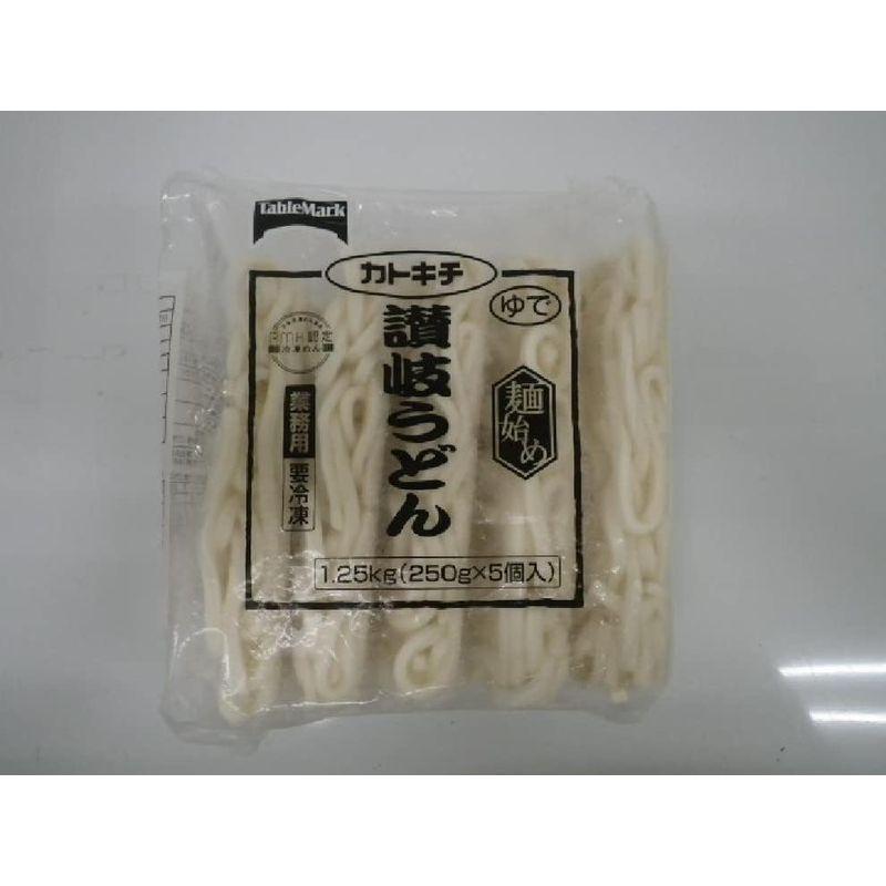 冷凍テーブルマーク 麺始め讃岐うどん250(緑)(250g×5玉)×4袋