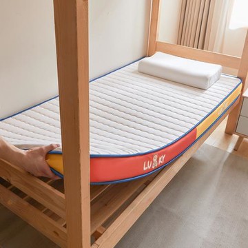 新款成人款針織乳抗菌床墊四季成人學生宿舍通用款加厚軟床墊