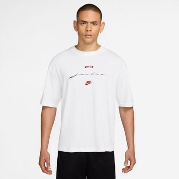 NIKE 短袖上衣 男 AS M J FLT SCRIPT BOXY SS CREW 白 IF3015-100
