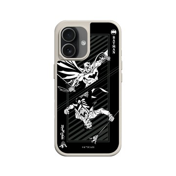 iPhone 17 SolidX 貝殼灰 - Batman 蝙蝠俠 - 小丑與蝙蝠俠撲克牌