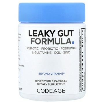 Codeage, 腸漏幫助配方，60 粒素食膠囊