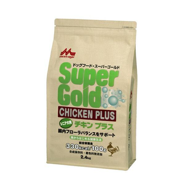 ◇森乳サンワールド Supergold チキンプラスシニア犬用 2.4kg