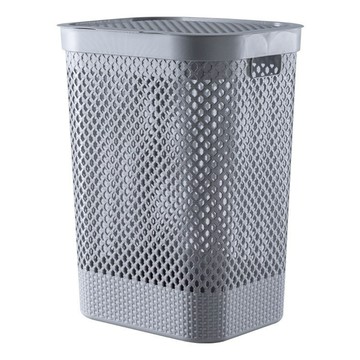 簍空款洗衣籃 300g  大  灰色