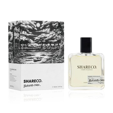 【YBG】任選3件9折★SHARECO 極夜香水 BURNING-DARK｜100ML
