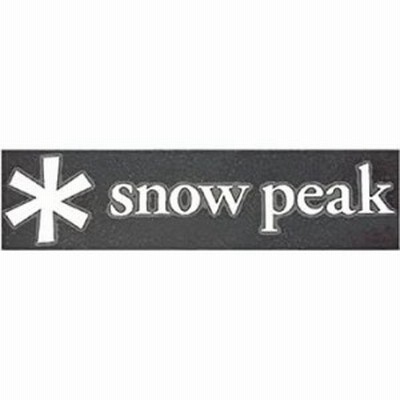 スノーピーク(snow peak) ロゴステッカー アスタリスクS NV006
