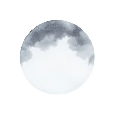 【303select】日本有田燒 墨雲系列 二重高台皿