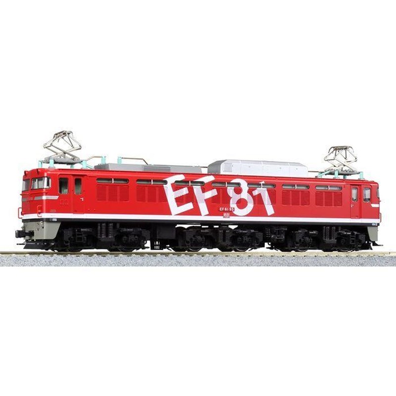 HOゲージ EF81 95 レインボー塗装機 ディーゼル車 鉄道模型 機関車