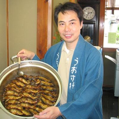 ふるさと納税 多気町 うおすけの鮎・子持鮎の甘露煮詰合せ　鮎の甘露煮2尾・子持鮎の甘露煮2尾・鮎の山椒煮1尾