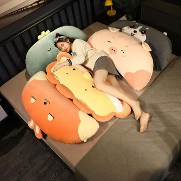 靠枕床頭抱枕女生睡覺男生床上靠墊寢室卡通枕頭靠背枕沙發可拆洗