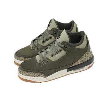 Nike 休閒鞋 Air Jordan 3 Retro GS 大童 女鞋 軍綠 AJ3 喬丹 DM0967-202