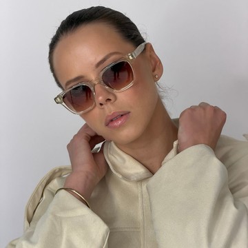 [澳洲ROSIE ALLAN] KAY款  透明 手工板材太陽眼鏡