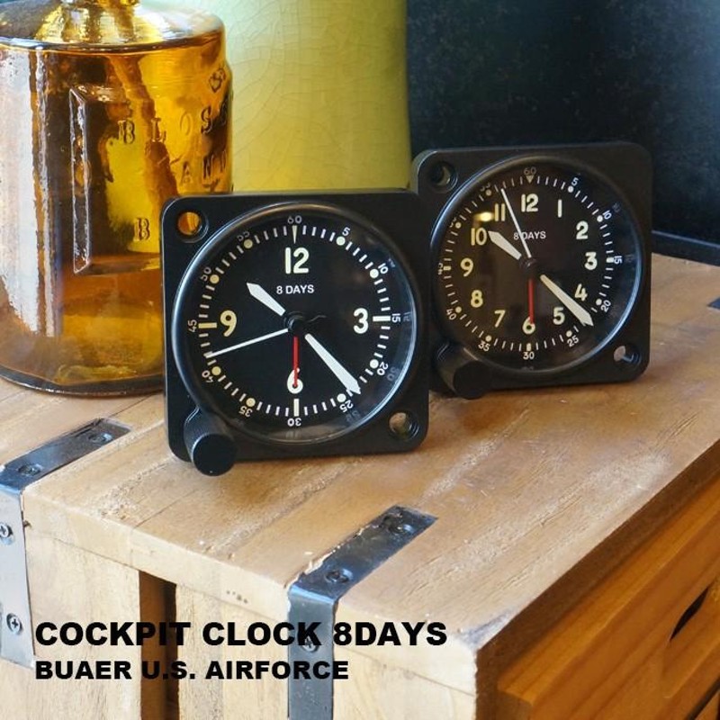 時計 インターゼロ INTERZERO コックピットクロック8デイズ COCKPIT CLOCK8DAYSIZ C-01 IZ C-02置時計 |  LINEショッピング