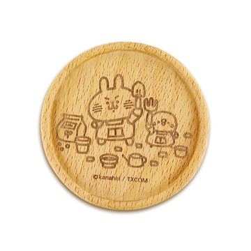 Kanahei卡娜赫拉的小動物小農系列圓形木杯墊_鏟子